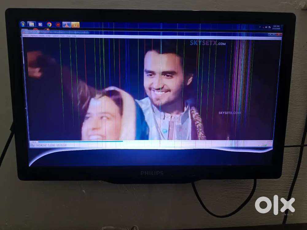 Led tv Phillips 22inch, use as moniter, display issue