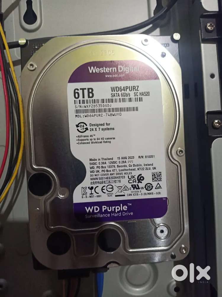 Hard disk sata 6tb wd