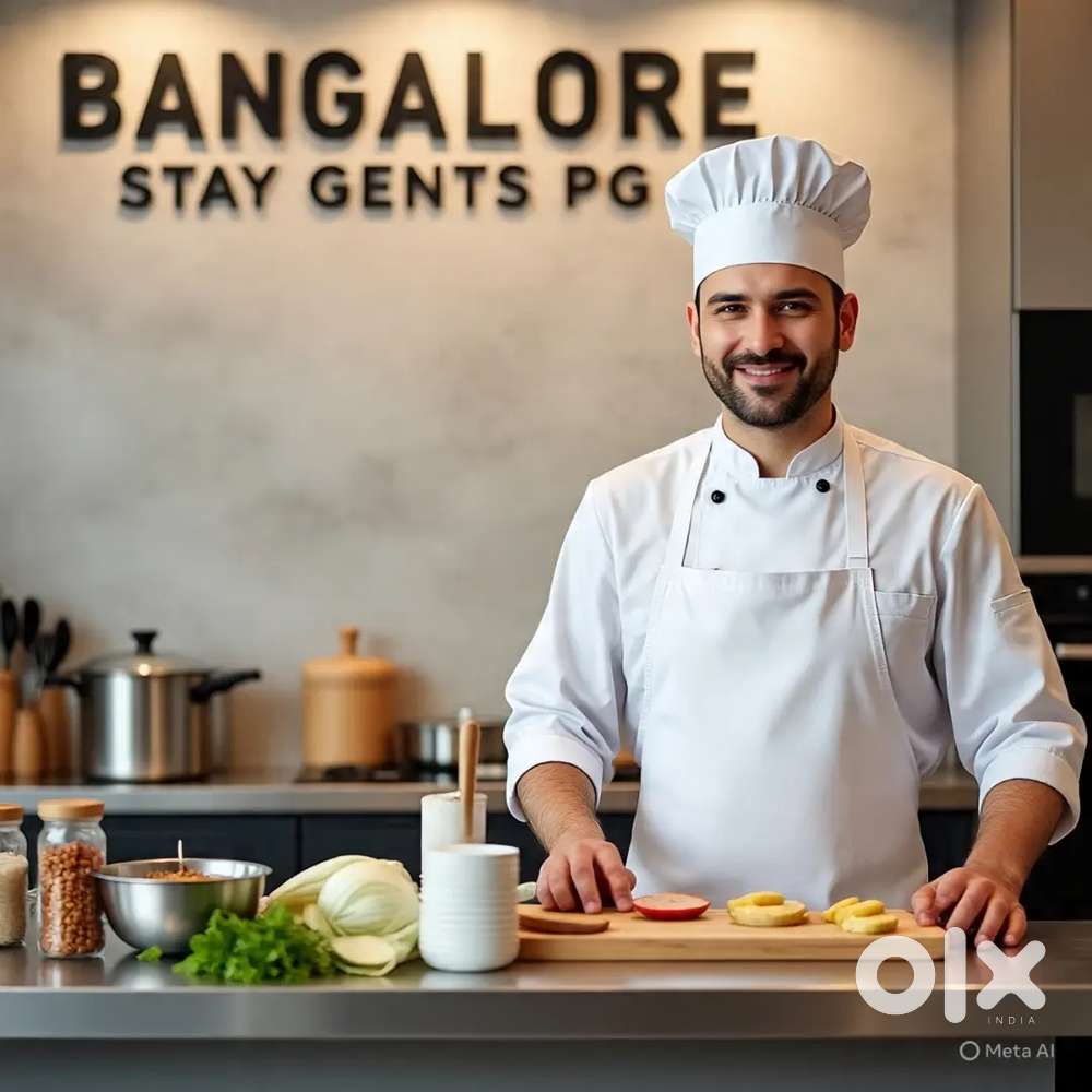 Gents PG Cook Master needed at Jp Nagar 5th phase