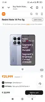 Redmi Note 14 Pro 8/256 GB