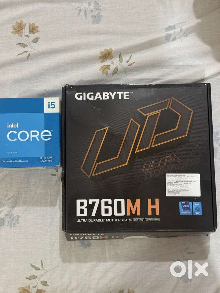 i5 13400F and Gigabyte B760M H ddr5