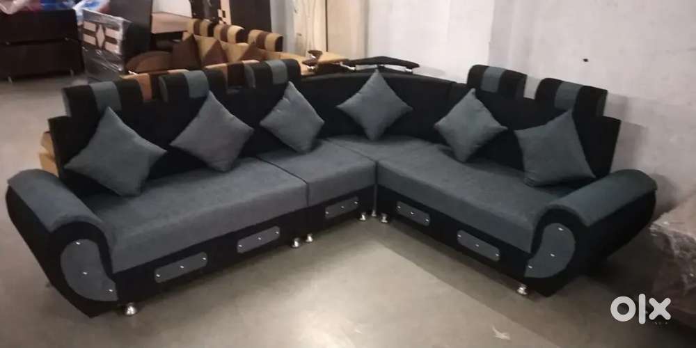 Latest design for corner sofa set -7199