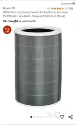 HEPA Filter for Xiaomi Smart Air Purifier 4, Removes 99.99%