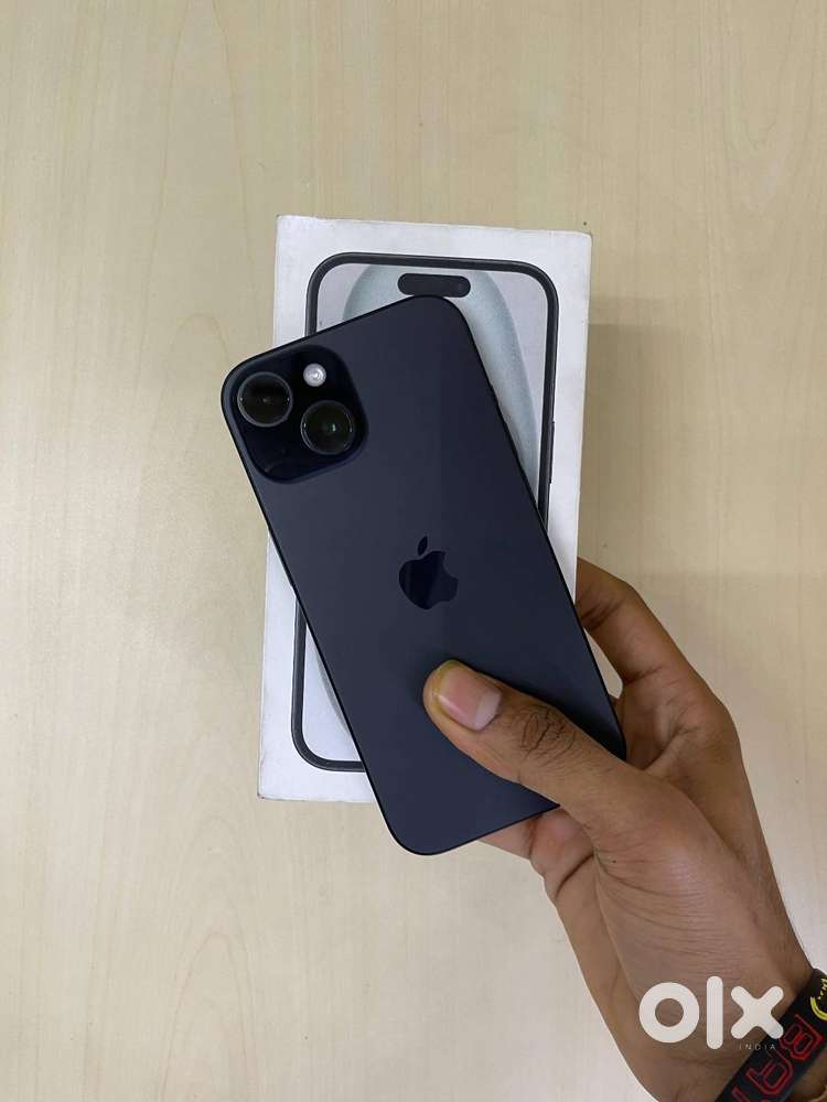 iPhone 15 128GB Black Color Indian Unit Warranty 9th December 2025