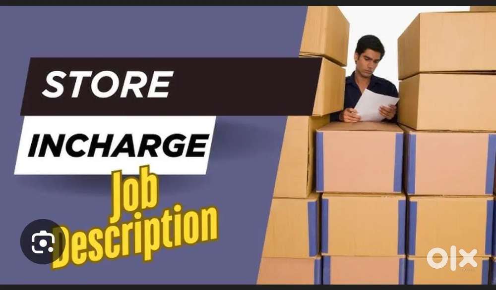 Job description store incharge profile