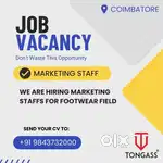 Urgent requirement for Marketing staff