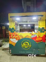 Towing food cart