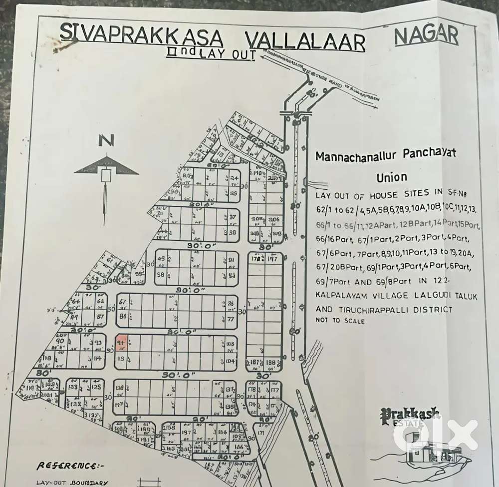 DTCP APPROVED INDIVIDUAL PLOT FOR SALE AT SAMAYAPURAM