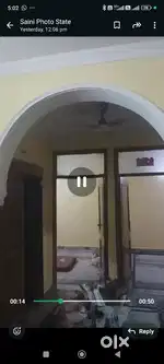 70 gaj 2 bhk flat for lease/security nawada metro station in 7 lakh rs