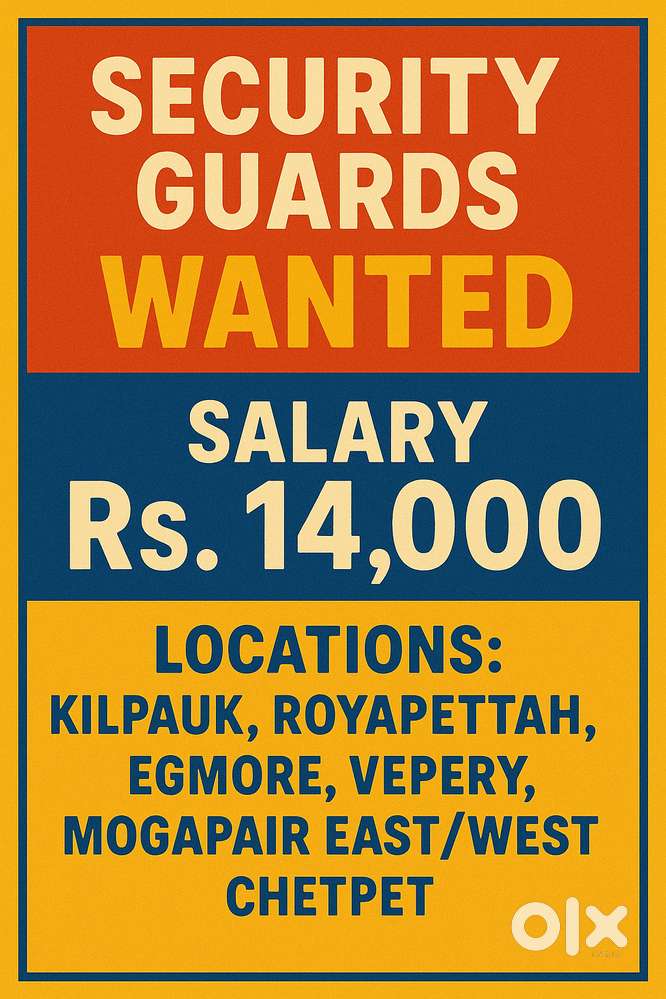 SECURITY GUARDS - APARTMENT