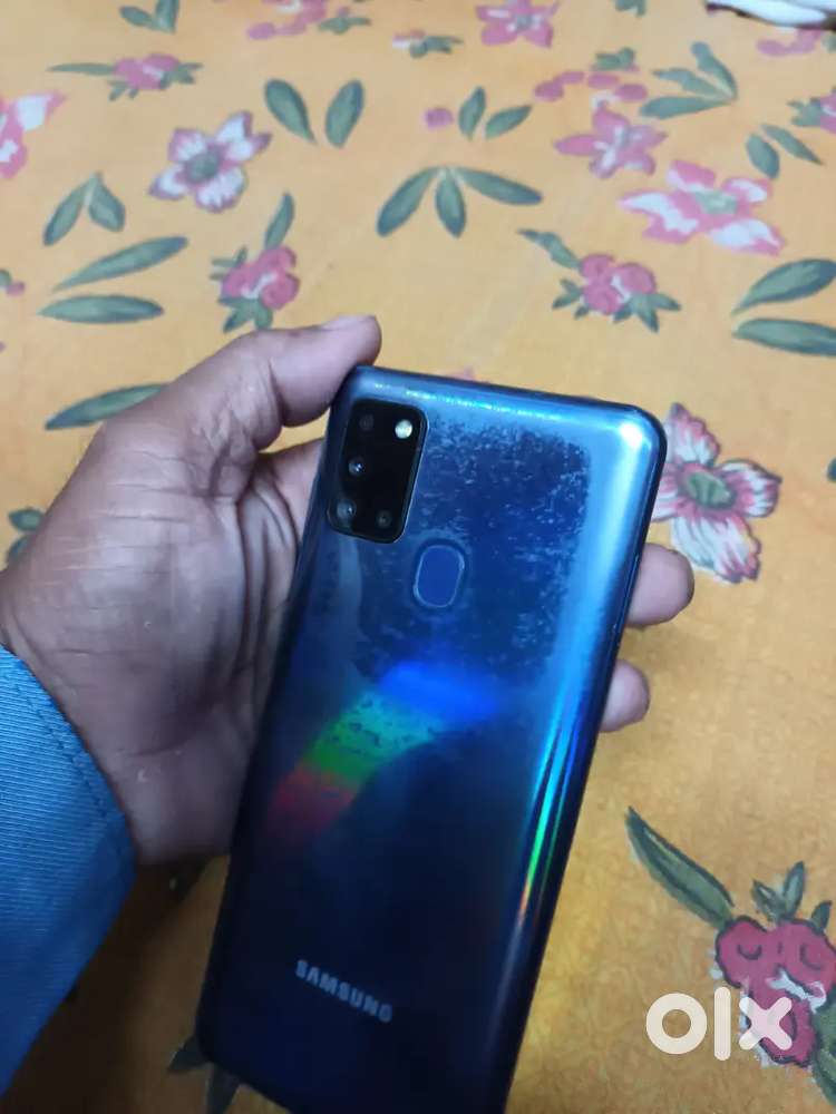 Samsung A21S well condition 6Gb ram but display change properly work