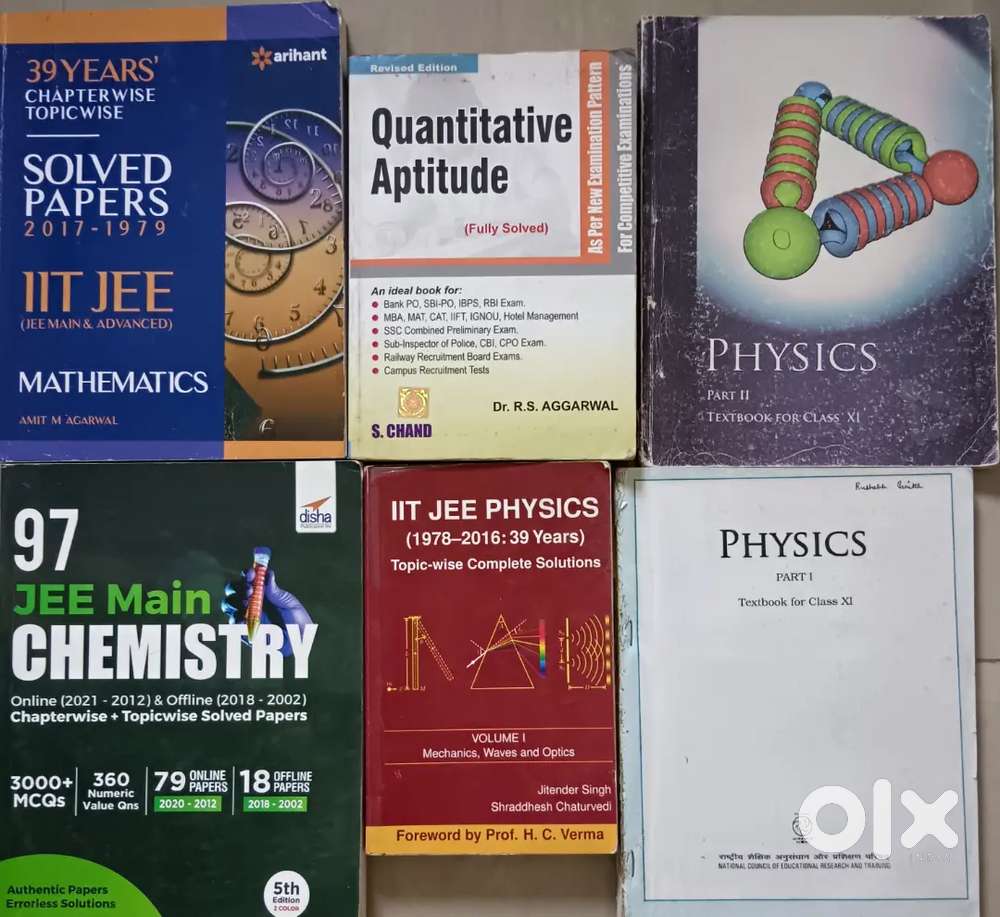 Jee mains and advanced books