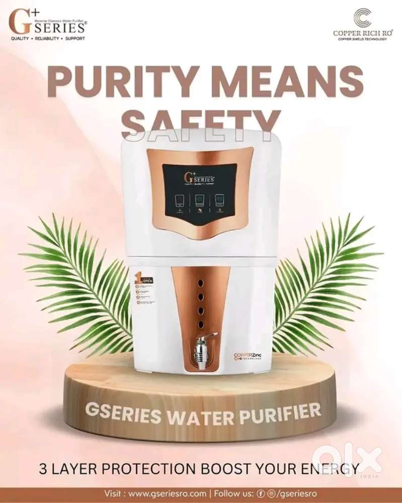 Ro water purifier on rent