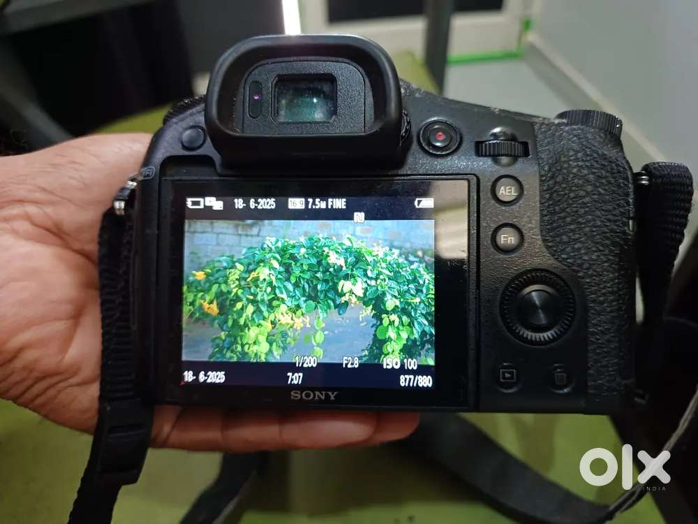 sony rx10 cam and godox flash