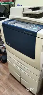 Xerox mechine 5855 good condition only scanner error