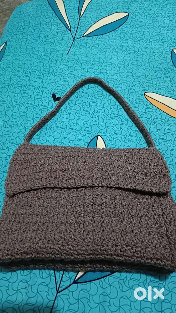 Home made wool carry bag