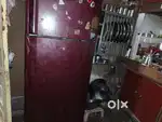 Double door LG fridge in normal condition