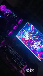 Gaming PC with chair