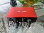 Rode Podmic and Focusrite audio Interface