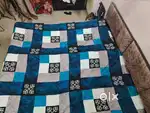 Double Bed (2 single bed) with back-cushion