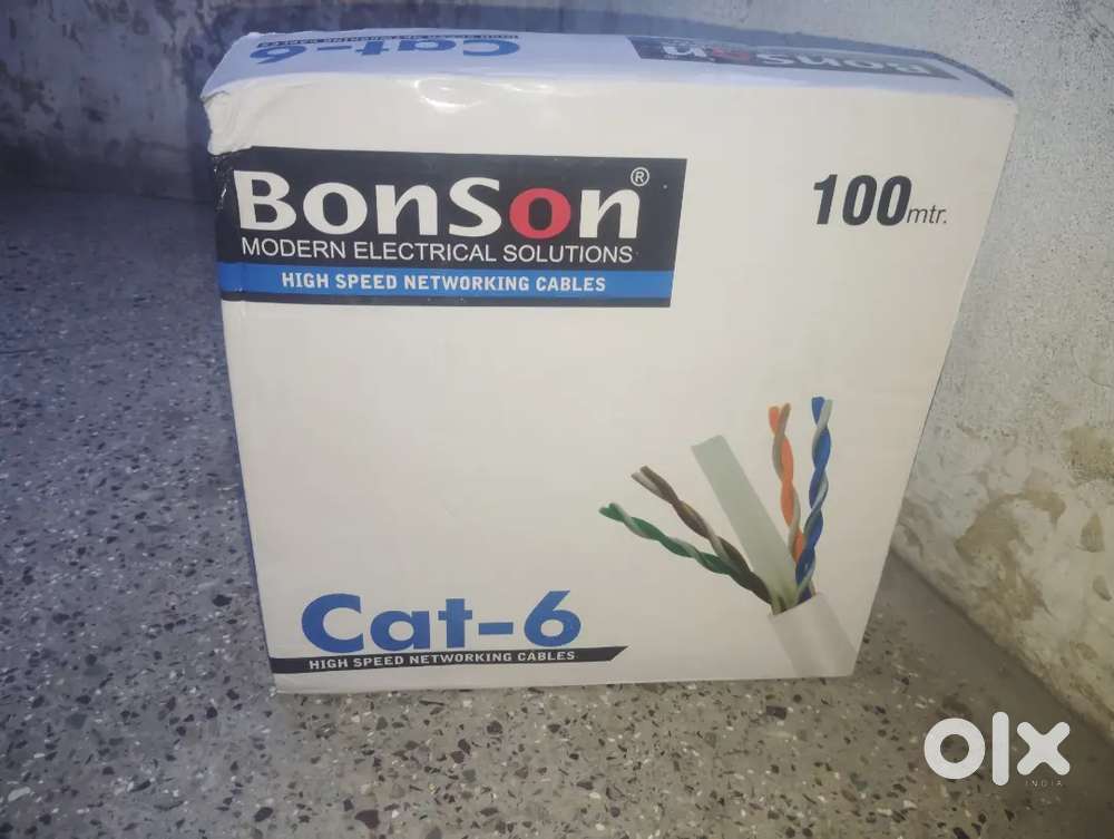 Cat 6 cctv camera and automation cable 100 mtr