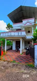 4.25 cent 13 year old redbrick house for sale at akkulam manvila
