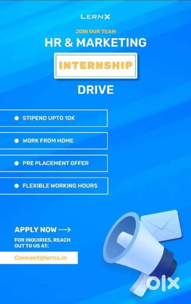 Internship for freshers