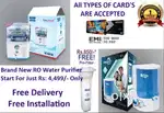 Brand New RO Water Filter Start For Just Rs: 4,499 Only
