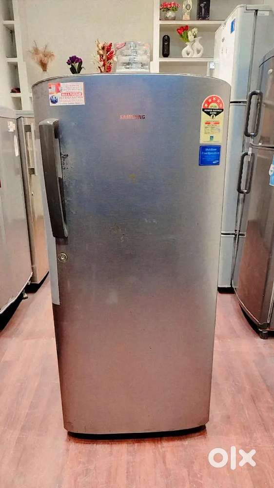 Samsung 192 L 5 Star Direct Cool Single Door Refrigerator Grey Silver