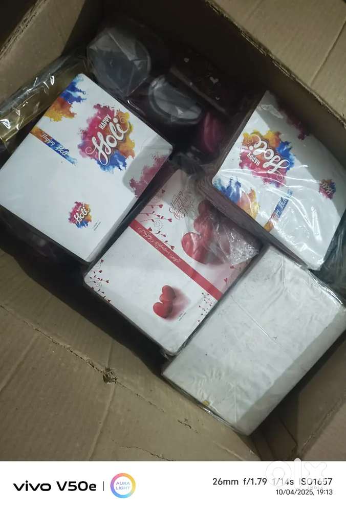 Chocolate packing with mould