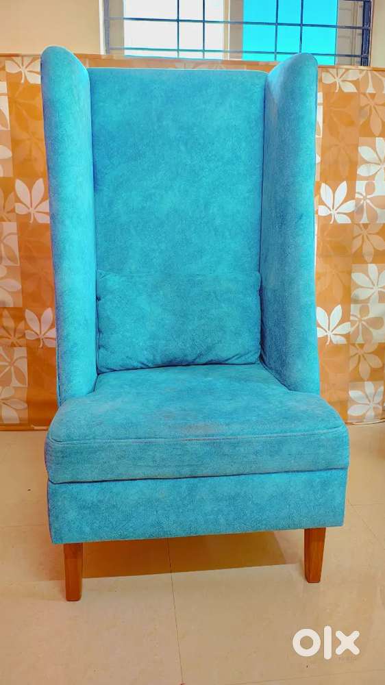 Blue Boss sofa