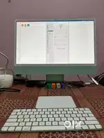 Crisp condition I mac 24” m1.   16gb. 500 gb
