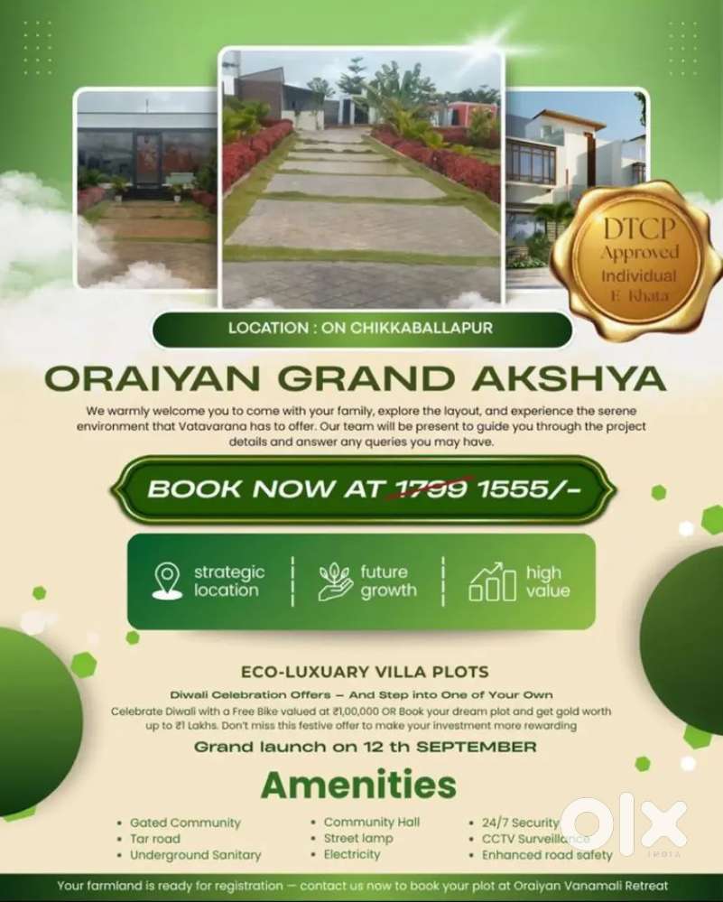 DTCP Approved DC conversion E khata