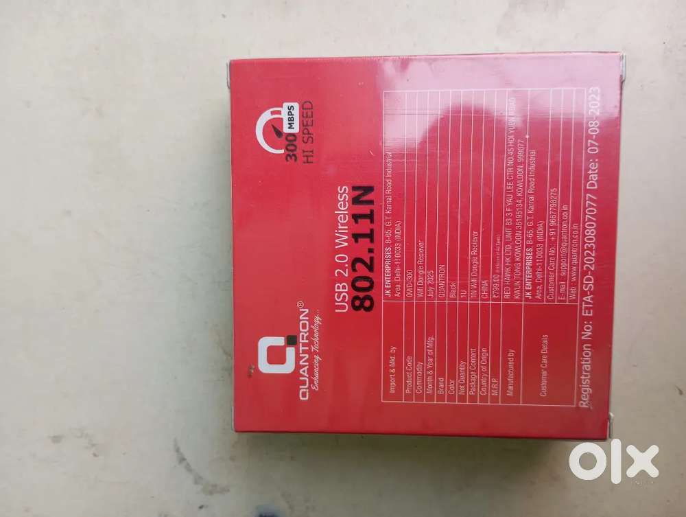 Quantron wifi and Zebronics mouse