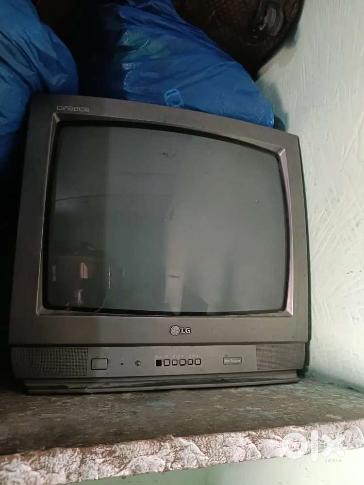 Led tv and old tv