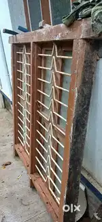 Solid wooden window & dining table