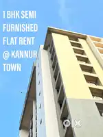 1 BHK SEMI FURNISHED FLAT RENT @ KANNUR TOWN