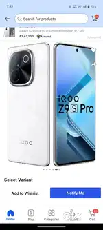 iQOO Z9s pro 5g