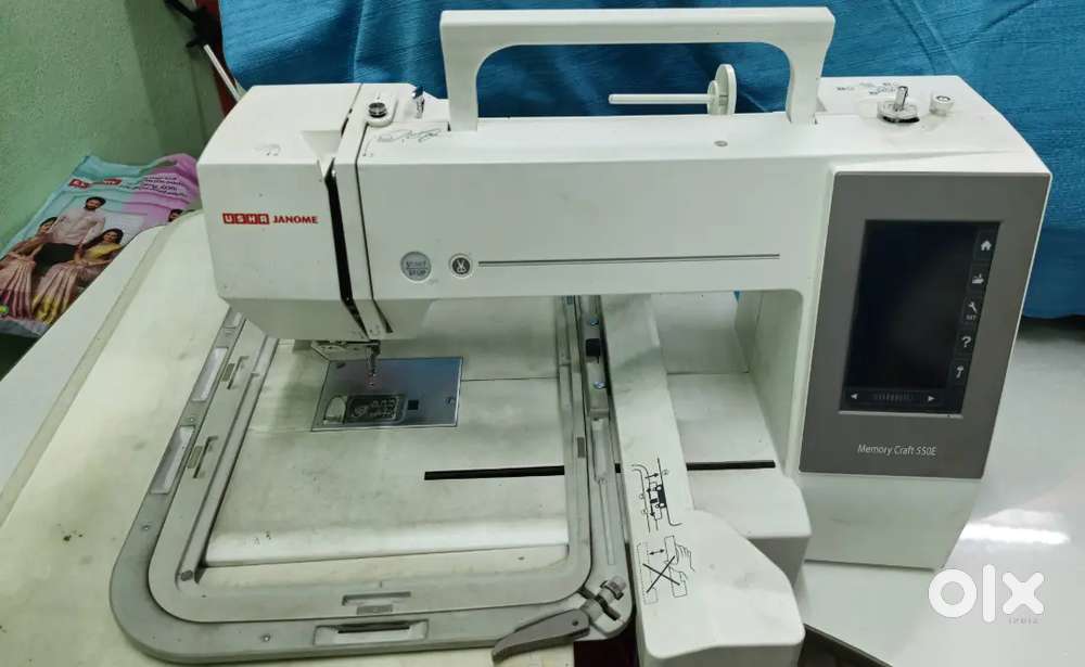 Usha Janome 550e Embroidery machine