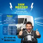 Need van  with driver