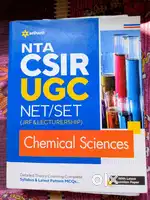 NEW 2024 ARIHANT CHEMICAL SCIENCE book for NET/SET JRF lectureship
