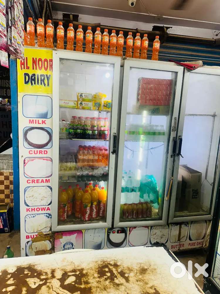 TRIPLE DOOR DISPLAY FRIDGE FOR SALE