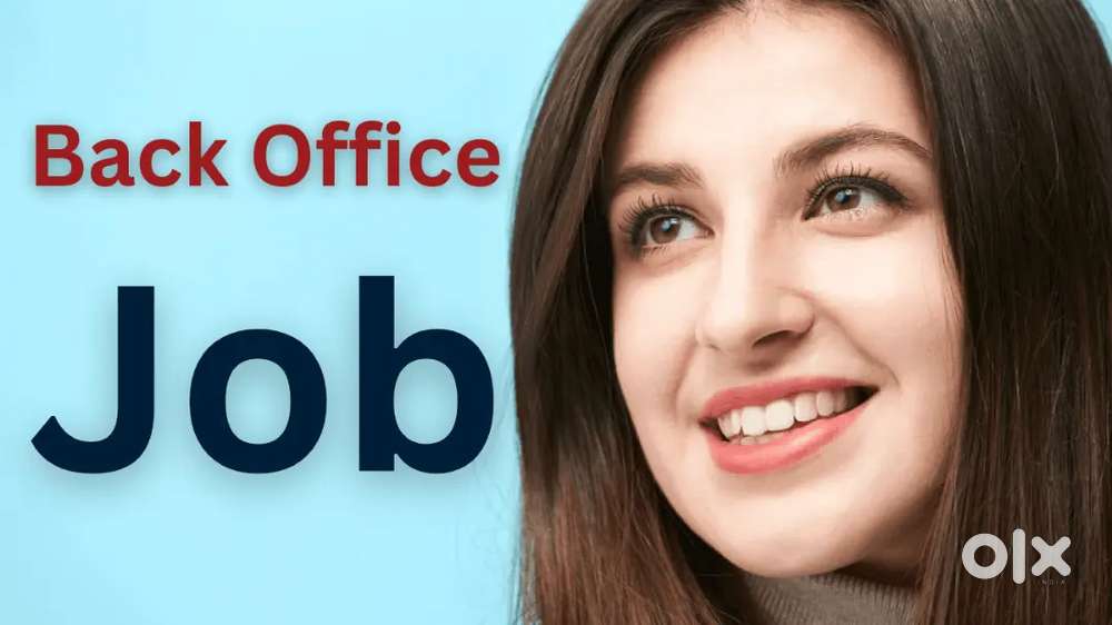 Back office job requirement