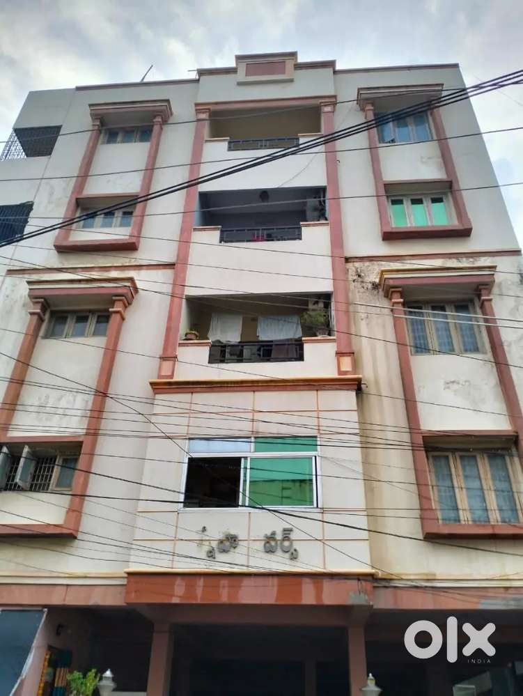 2BHK WEST FACING APARTMENT, roadside facing with 2balconies