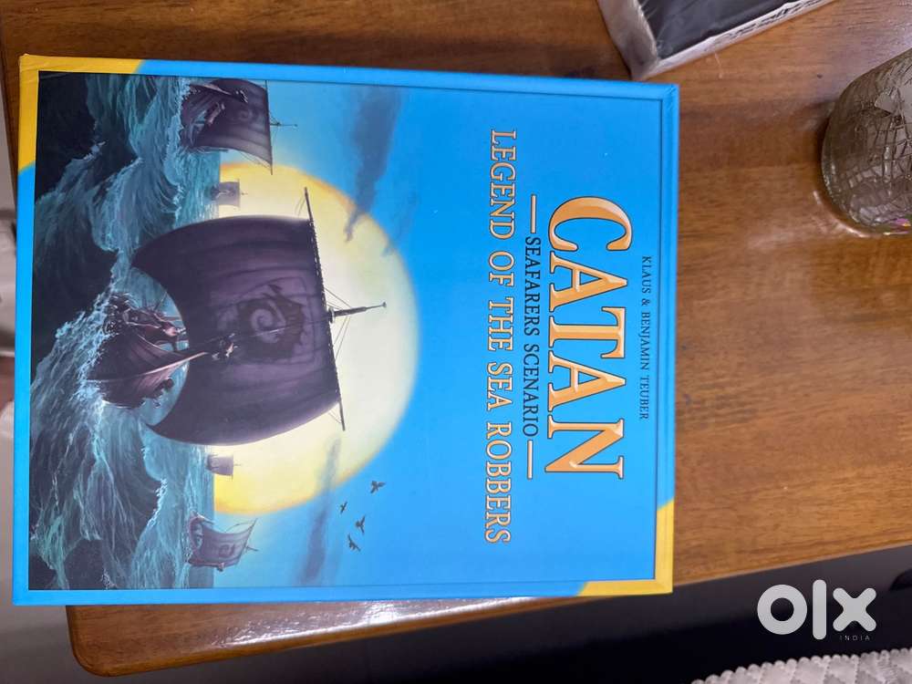 Catan seafarers scenario (Legend of the sea robbers)