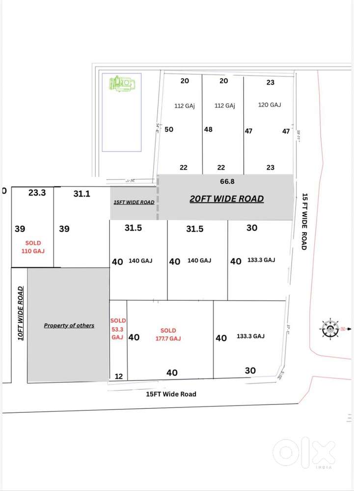 R3 Plots in Sundarwala, Raipur Road, Plots 100-150 gaj