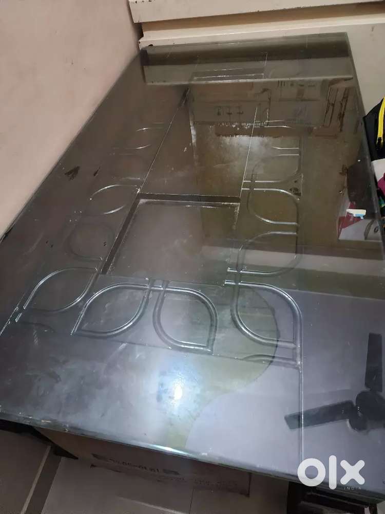 Glass Top Dining Table
