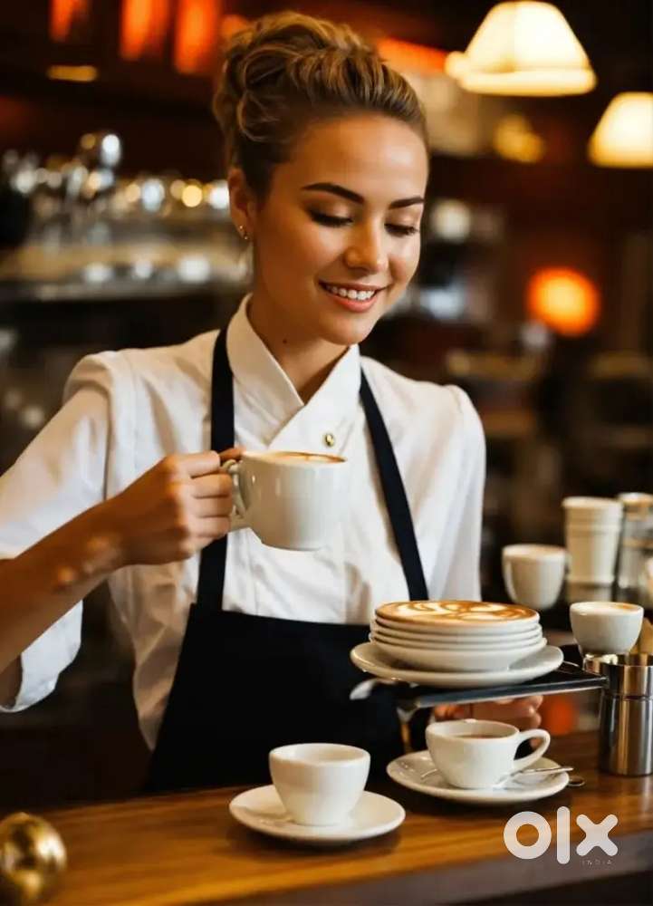 Barista ( Girls ) urgent requirement.