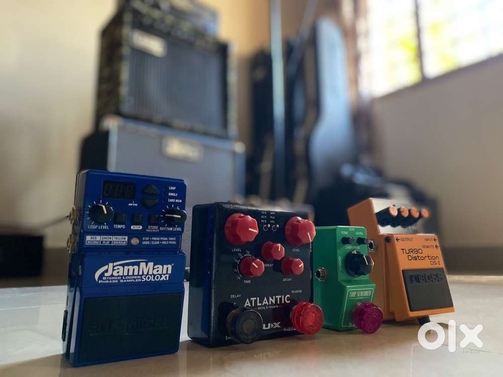 Guitar Pedals Loop Delay Reverb Overdrive Distortion Boss Ibanez
