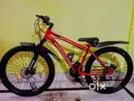 Tata stryder hector 26 t 21 speed shimano gear dual disc